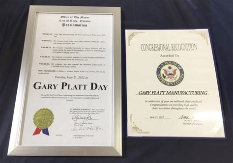 gary platt reno nv|Gary Platt Celebrates 1,000,000th Casino Chair .